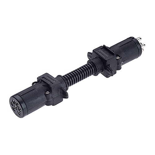 Narva Trailer Adaptor 6 Pin Round Small (Car) To 7 Pin Round Small (Trailer)