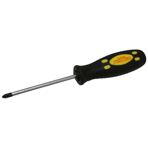 No.82222 - Pozidriv Round Shank Screwdriver (#2 x 100mm)