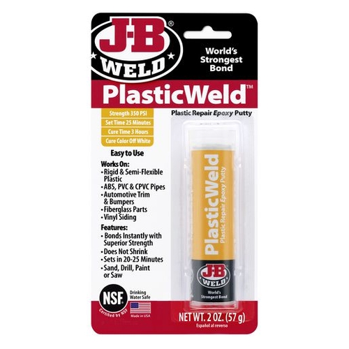 Jb Weld Plasticweld Epoxy Putty Stick - 8237