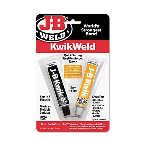 Jb Weld Kwikweld Quick Setting Steel Reinforced Epoxy - 8276