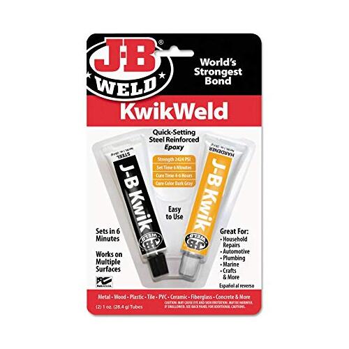 Jb Weld Kwikweld Quick Setting Steel Reinforced Epoxy
