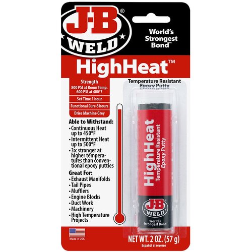 Jb Weld High Heat Epoxy Putty Stick