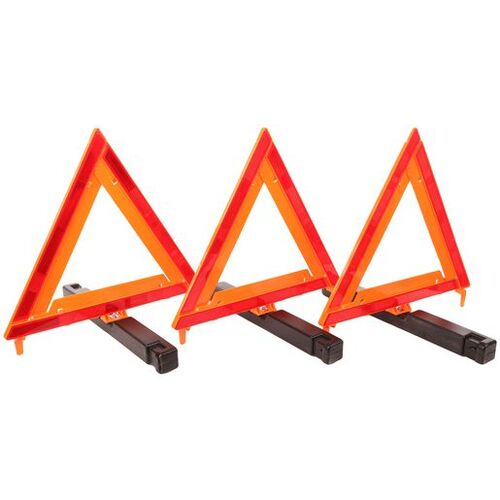 Narva Reflector Triangle Red 440Mm - 3 Pc