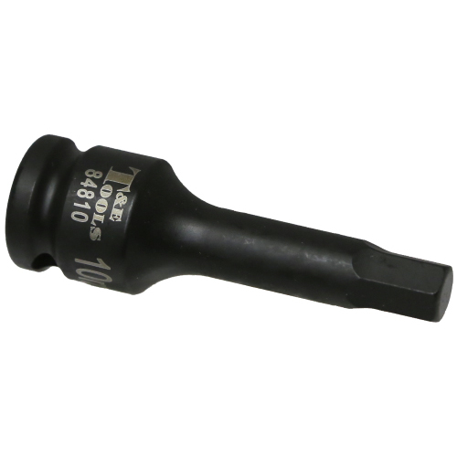 No.84810 - 10mm Metric In-Hex Impact Socket 1/2" Drive x 78mm Length