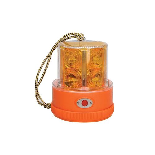 Sentry LED Portable Battery Powered Strobe (Amber) with Magnetic Base