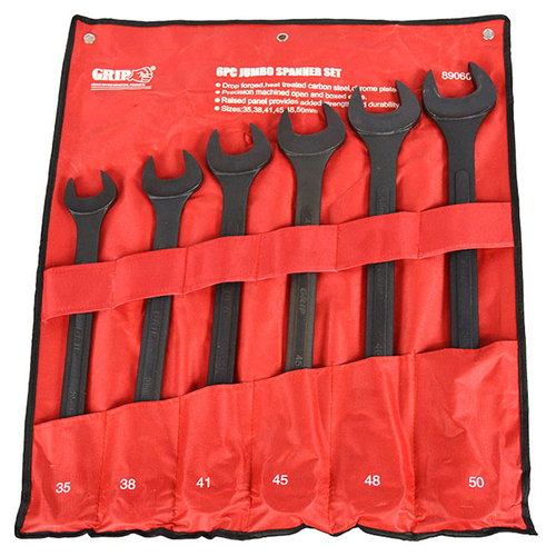 6 Pc Jumbo Wrench Set - Sae