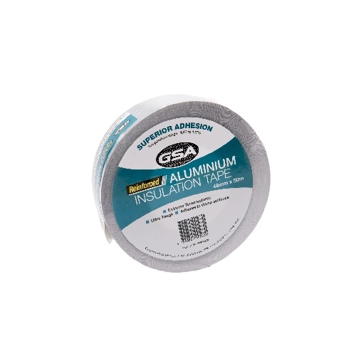 Reinforced Aluminium Foil Tape 45mm x 50mtr - 899048RI