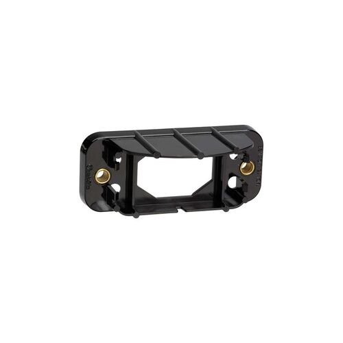 Low Profile Black Licence Plate Lamp Housing