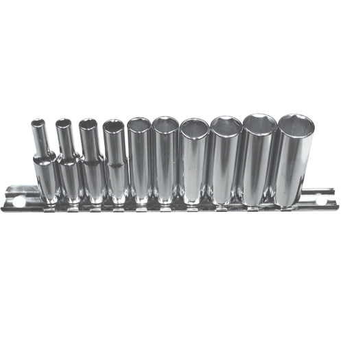 No.92410 - 10 Piece 1/4"Drive Deep Sockets