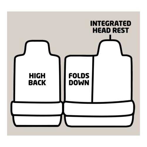 Seat Cover Hd Canvas Driv/Pass (Front) - 92957346