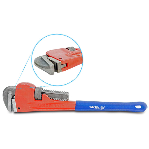 Grip Industrial Steel Pipe Wrench 14"/ 350Mm