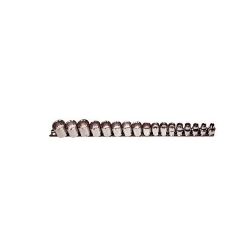 No.93317 - 17 Piece 3/8" Drive Metric Sockets (12 Point)
