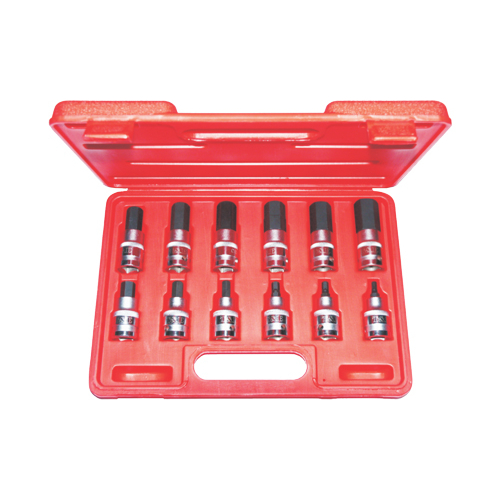 No.94111 - 12 Piece SAE In-Hex 1/2" Drive Socket Set (Standard Series)
