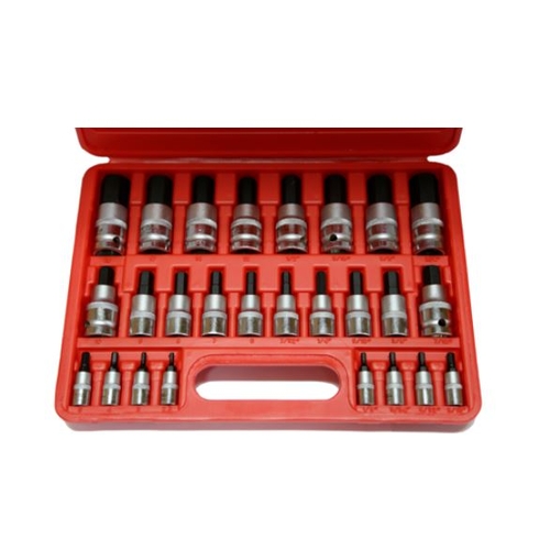 No.94126 - 26 Piece SAE & Metric In-Hex Socket Set