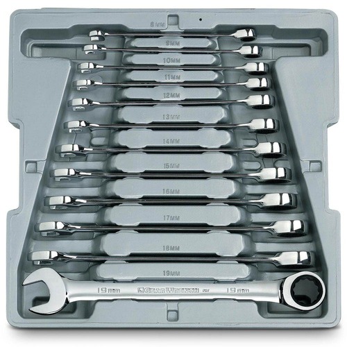 Gear Wrench Ratchet Combination 12 pieces