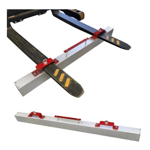 60" Magnetic Forklift Sweeper w/ Debris Release Handl - 9418