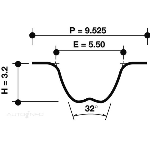 Timing Belt Tucson - 94676
