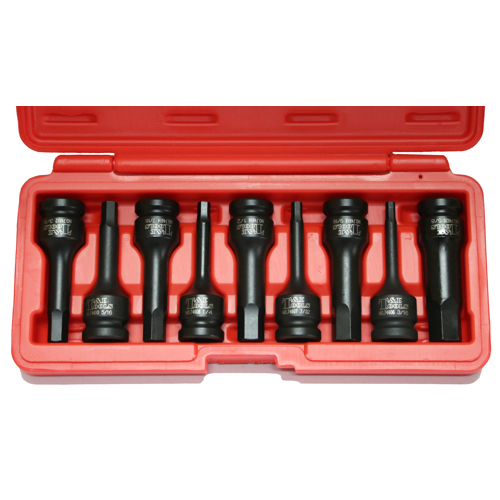 No.94809 - 9 Piece SAE Deep In-Hex Impact Sockets