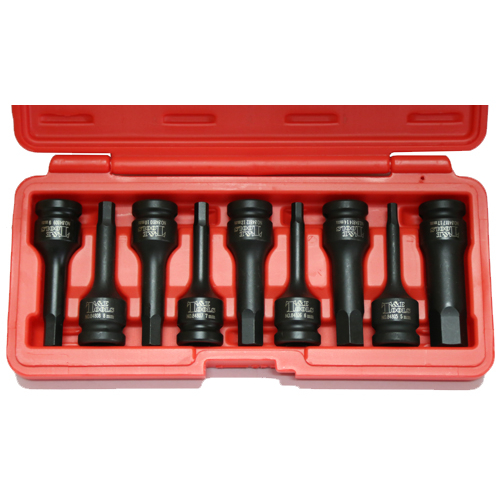No.94809M - 9 Piece Metric Deep In-Hex Impact Sockets