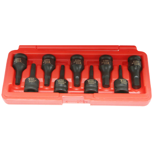 No.94909M - 9 Piece Metric In-Hex Impact Sockets