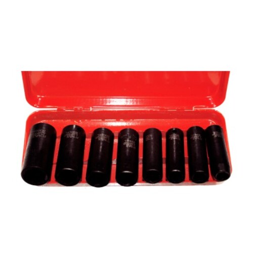 No.97308L - 8Pc. 3/8"Dr. SAE Deep Impact Socket Set