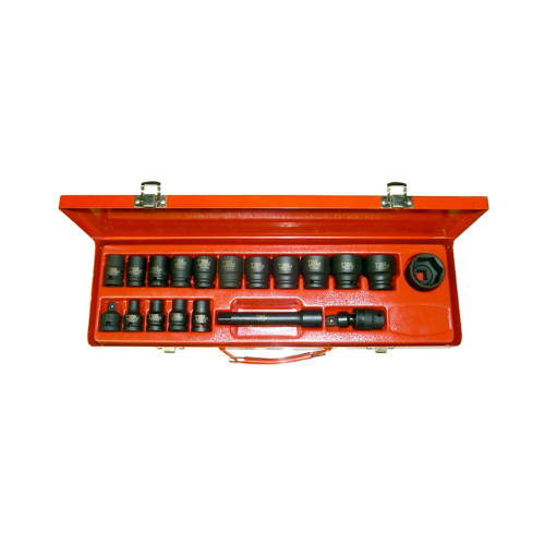 No.97419 - 19 Piece 1/2" Drive SAE Impact Socket Set