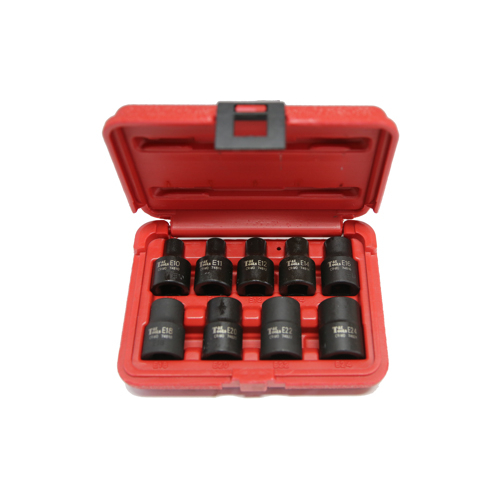 No.97439 - 9 Piece 1/2" Drive Torx-r E-Series Impact Socket Set