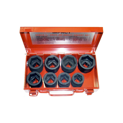 No.97508 - 8 Piece 3/4" Drive SAE Impact Sockets