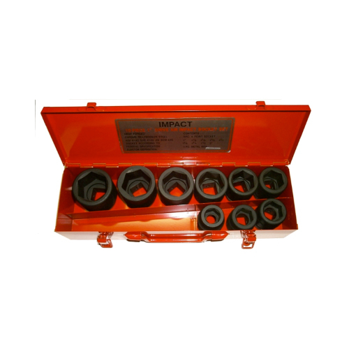 No.97609 - 9 Piece 1" Drive SAE Impact Sockets