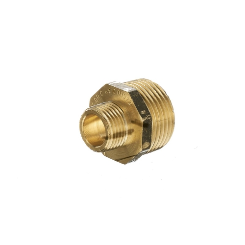 Ardent LF Brass Hex Nipple Red 25mmx15mm