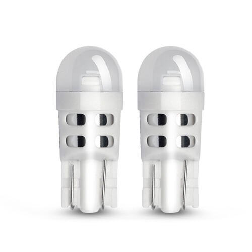 LED Wedge Globe 12V 5W T10 - 2 Pce