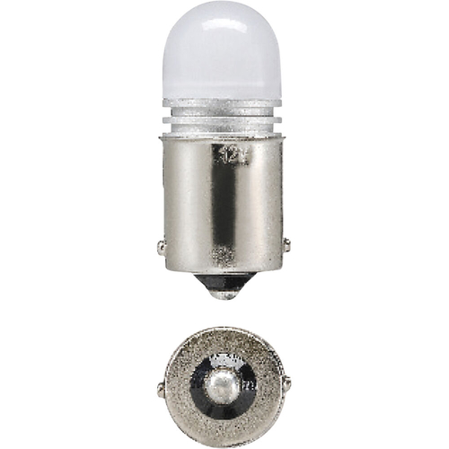 LED Bayonet Globe 12/24V BA15s - 2 Pce