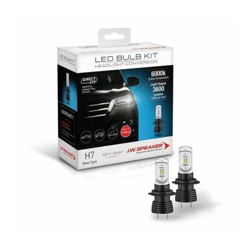 JW Speaker H7 LED Direct Fit Bulb Kit 12/24V
