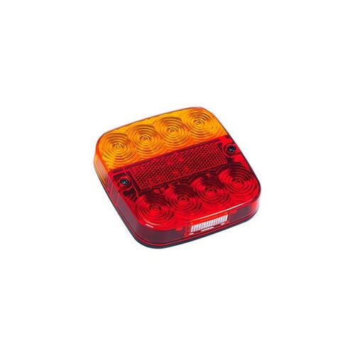 Ledaut 12/24V Stop/Tail/Indicator/Reflector With Licence Plate Lamp