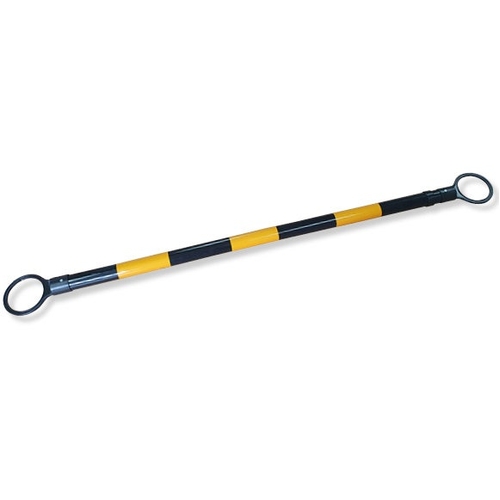 Retractable Barrier Bar-Yellow/Black