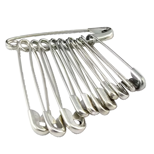 Safety Pins Assorted Pk12