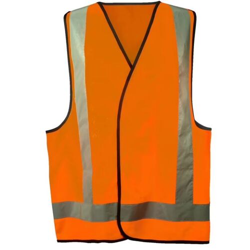 Trafalgar Hi-Vis Day Night Safety Vest Orange XL