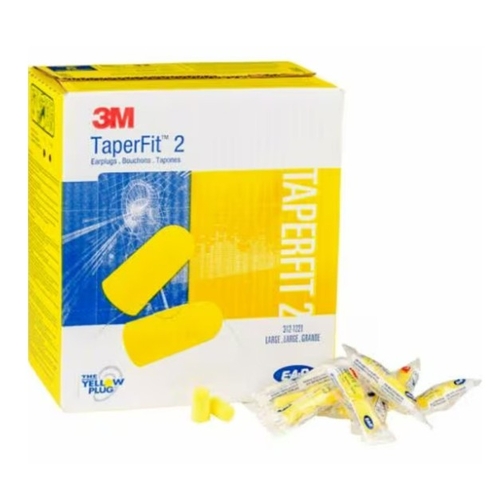 3M E-A-R TaperFit 2 Large Uncorded Earplugs 312-1221, SLC70 26dB (Class 5) - A47954