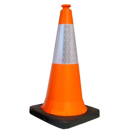 Economy Reflective Traffic Cone 750mm