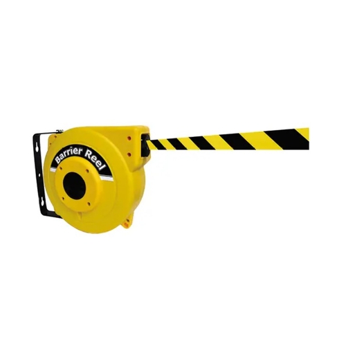 Hi-Vis Mini Barrier Reel Yellow/Black 5mt - A5576
