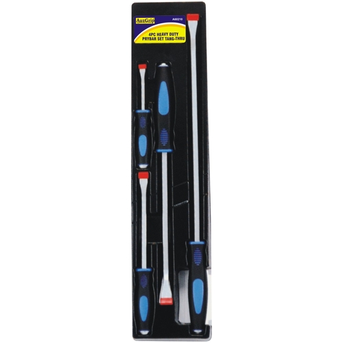 4 Pc Pry Bar Set Heavy-Duty