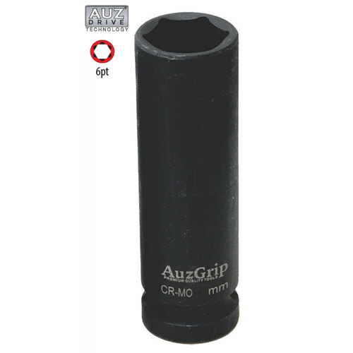 1/2'' Sq. Dr. 6Pt Deep Impact Socket 24Mm
