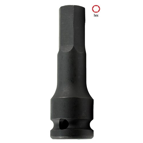 1/2'' Sq. Dr. Impact In-Hex Bit Socket 6 X 78Mm Standard