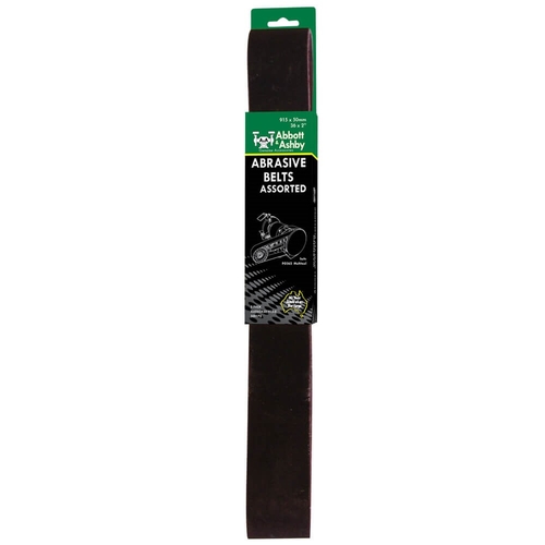 Pack 5 Sanding Aluminum Oxide Belts