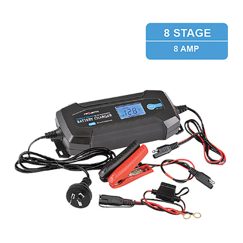 8amp 12v 8 Stage Battery Charger