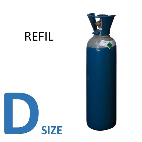 D Size Acetylene Refill