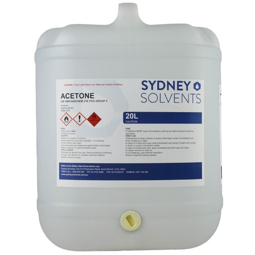 Acetone 20lt - ACETONE20LT