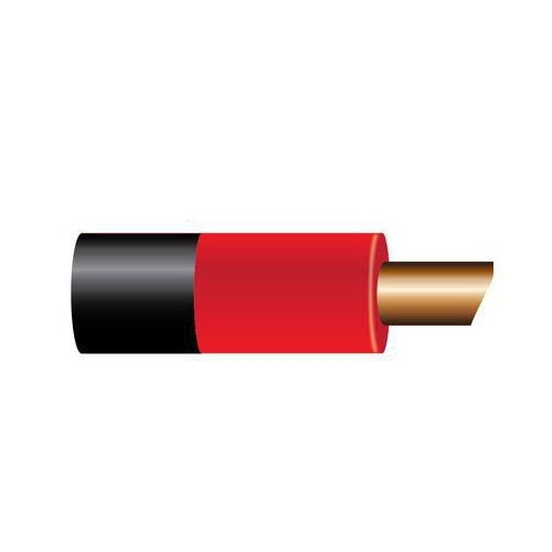 6mm 50amp Single Core Automotive Cable, Red With Black Sheath - 30m Roll