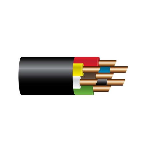 Oex 3Mm 7 Core Trailer Cable, With Black Sheath - 100M Roll