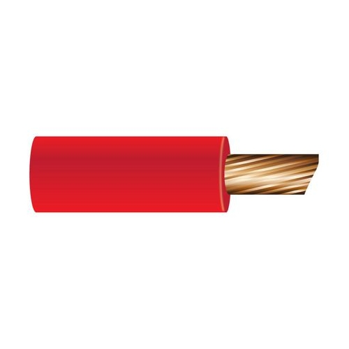 00 B&S Single Core Battery Cable, Red - 30m Roll - ACX0918